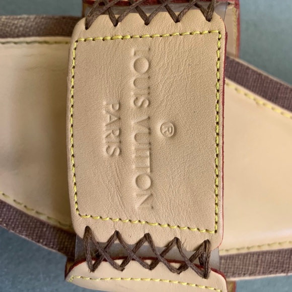 Vintage Louis Vuitton slides- pre loved - Picture 7 of 7